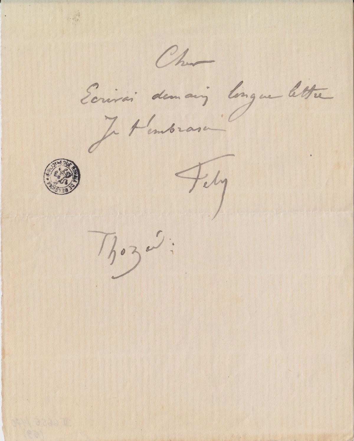 Illustration de la lettre