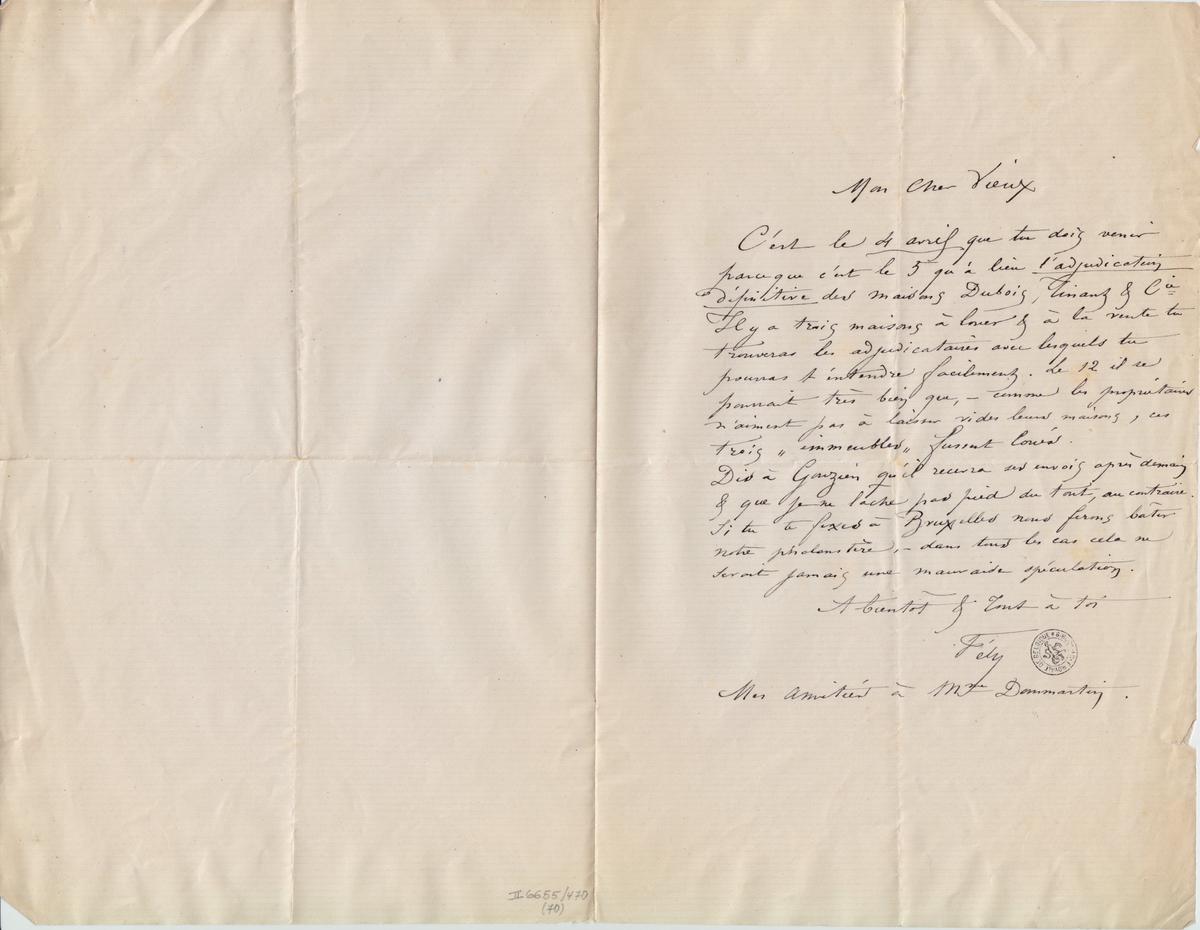 Illustration de la lettre