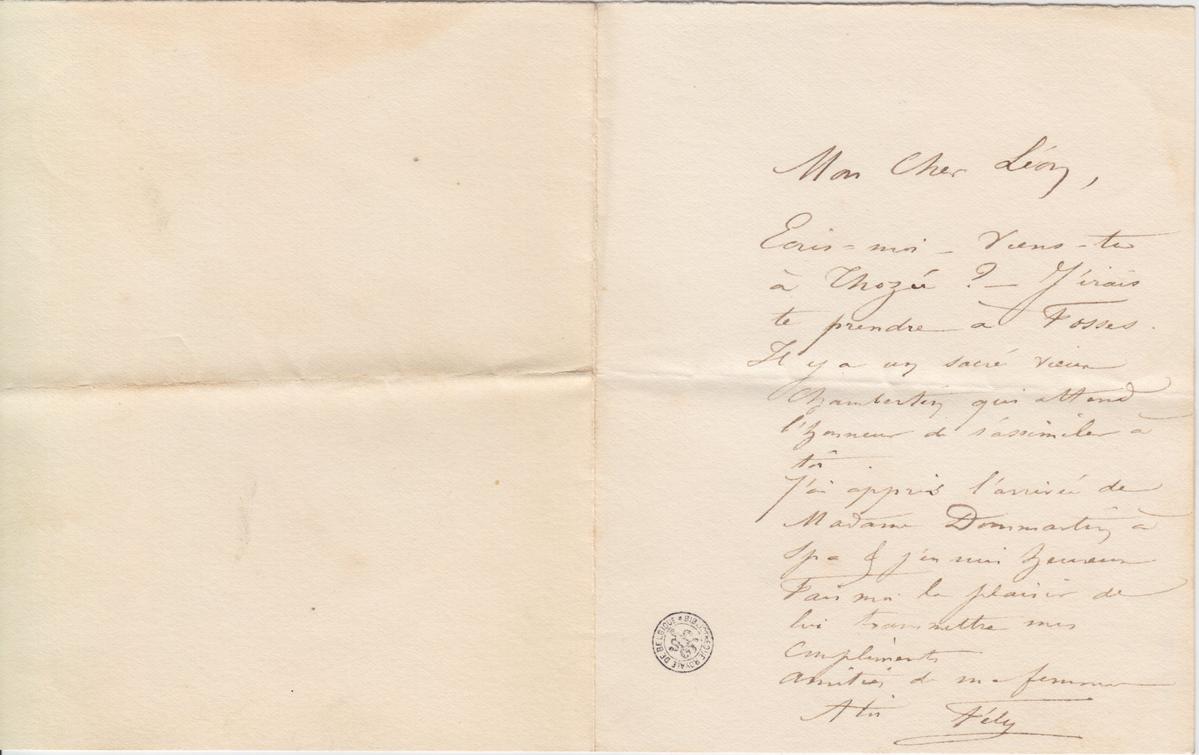 Illustration de la lettre