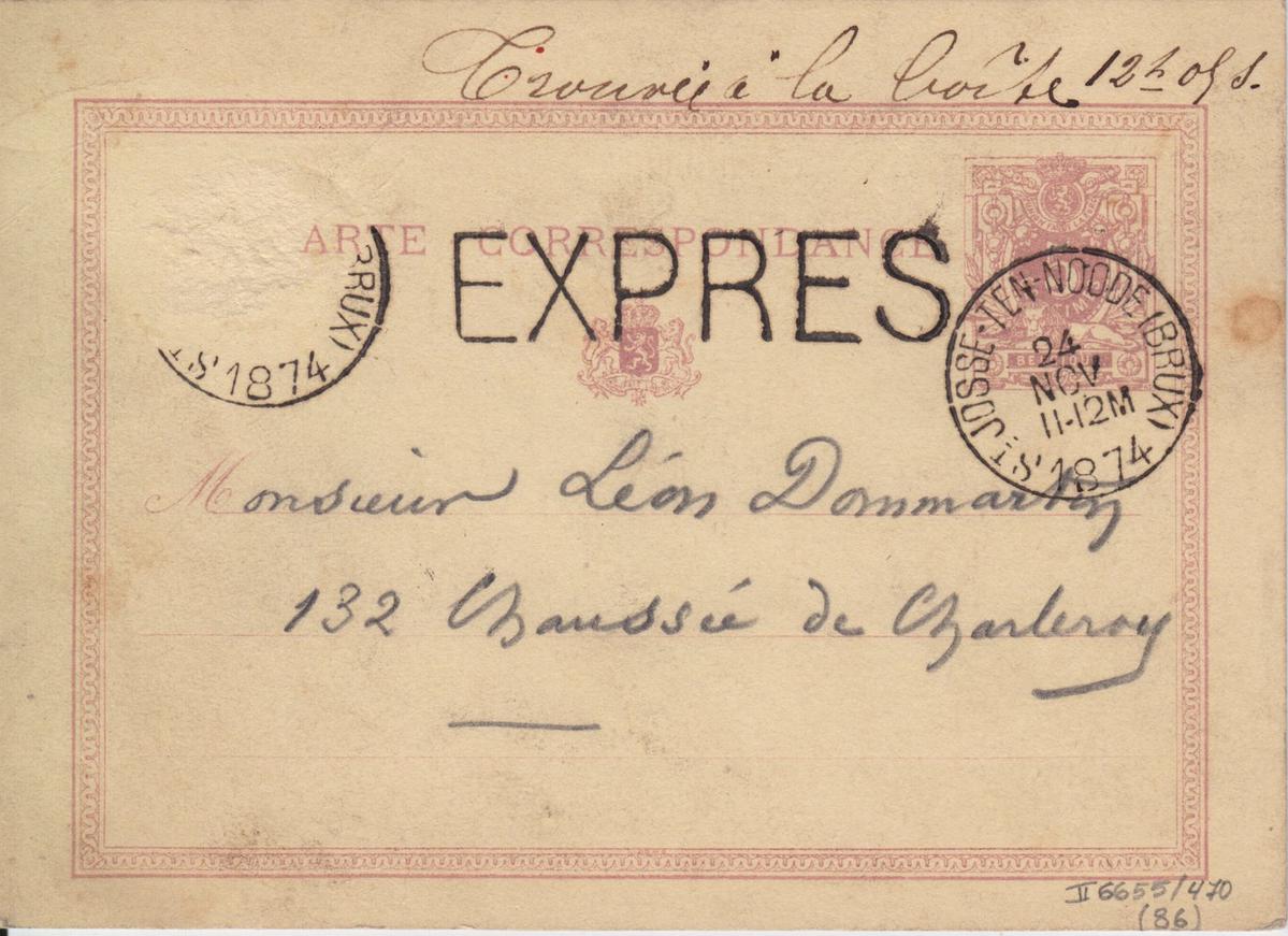 Illustration de la lettre