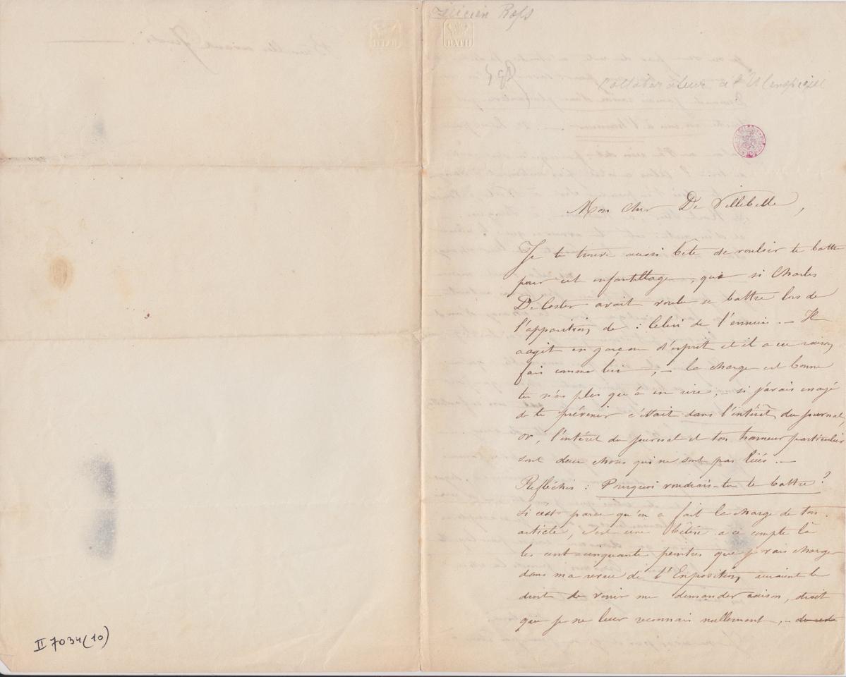 Illustration de la lettre