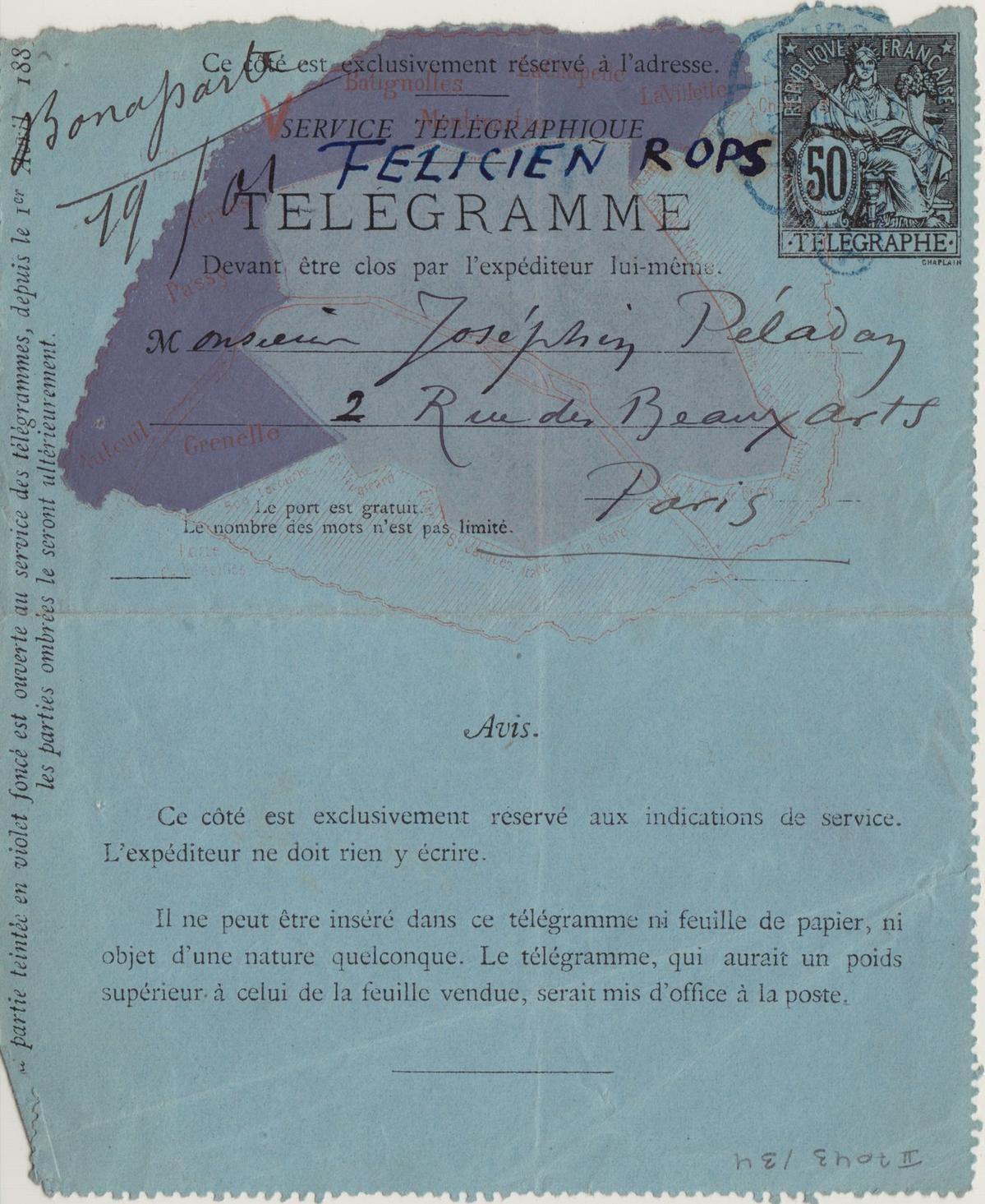 Illustration de la lettre