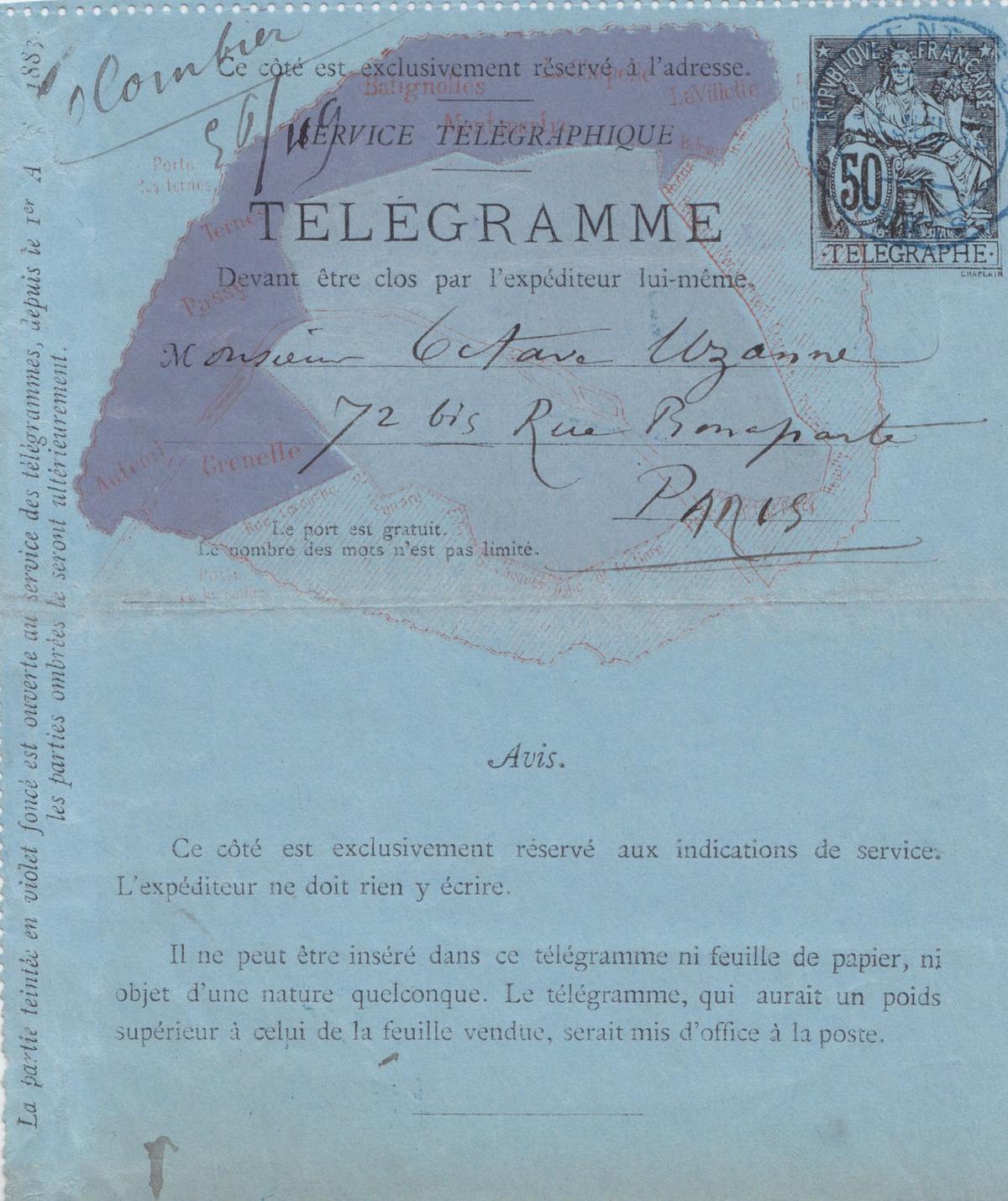 Illustration de la lettre