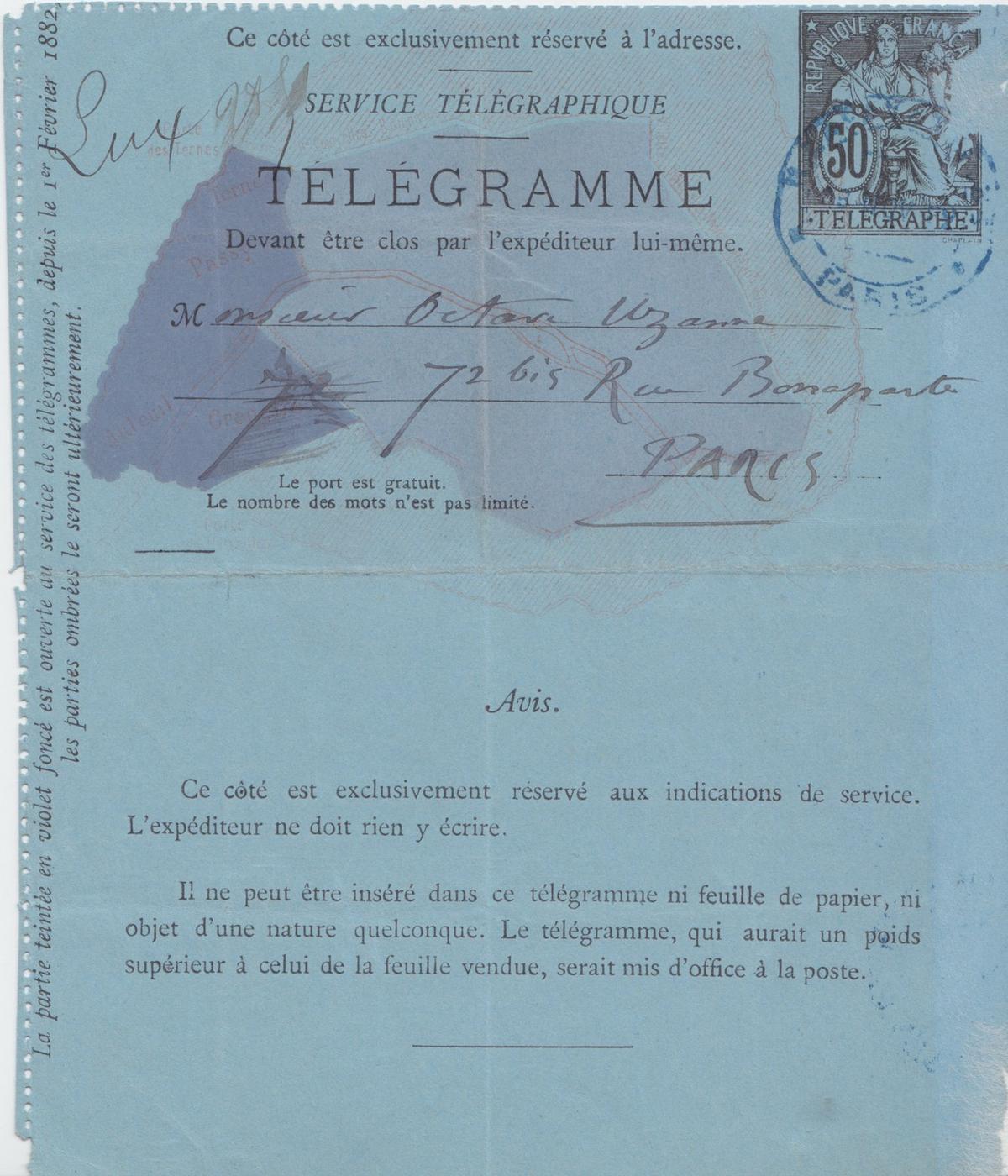 Illustration de la lettre