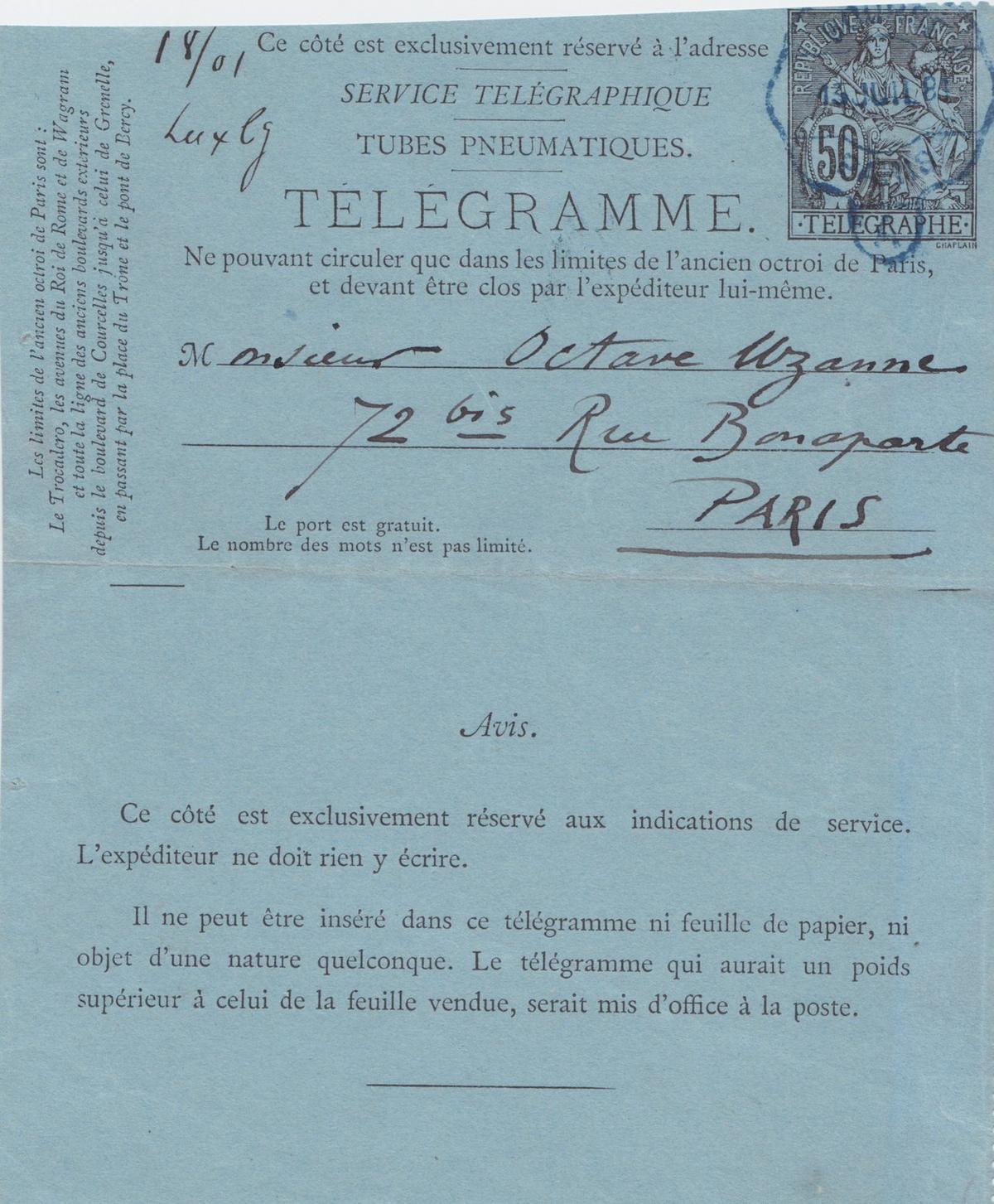 Illustration de la lettre