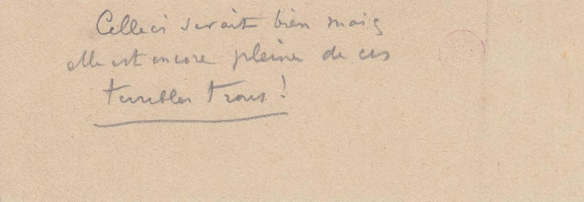 Illustration de la lettre