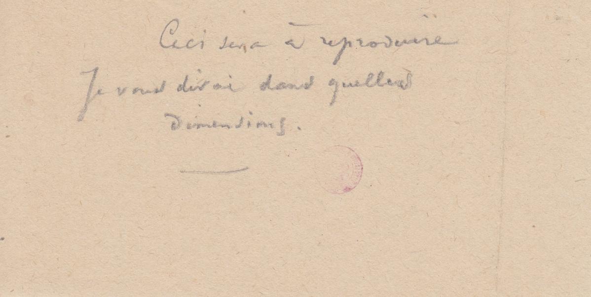 Illustration de la lettre