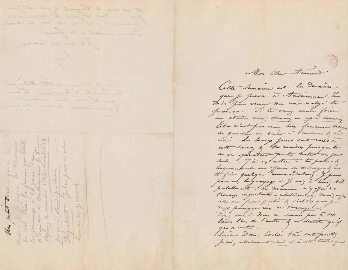 Illustration de la lettre