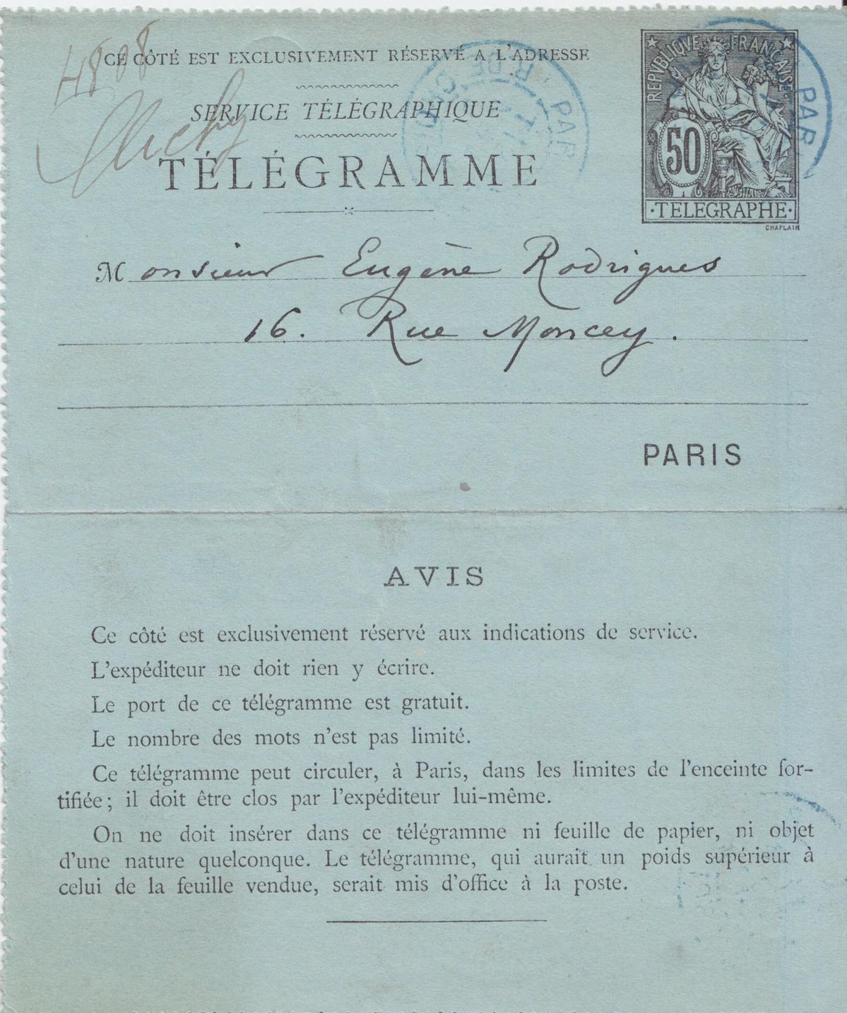 Illustration de la lettre