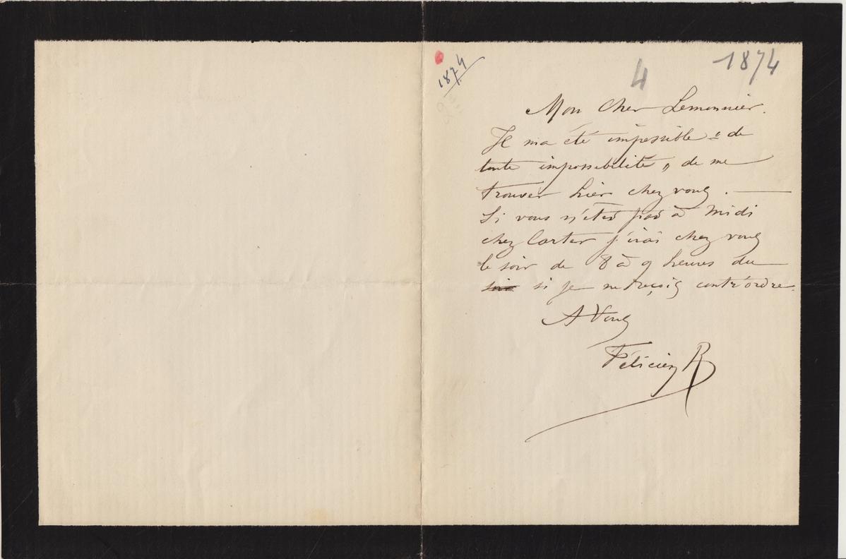 Illustration de la lettre