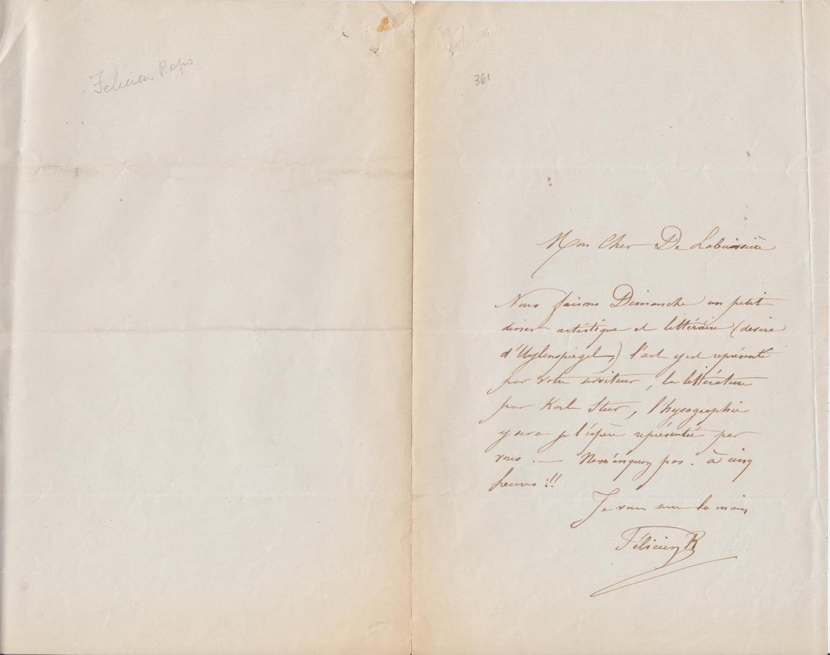 Illustration de la lettre