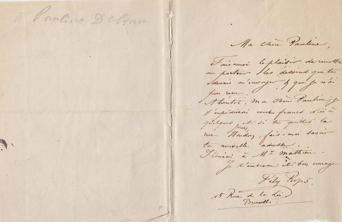 Illustration de la lettre