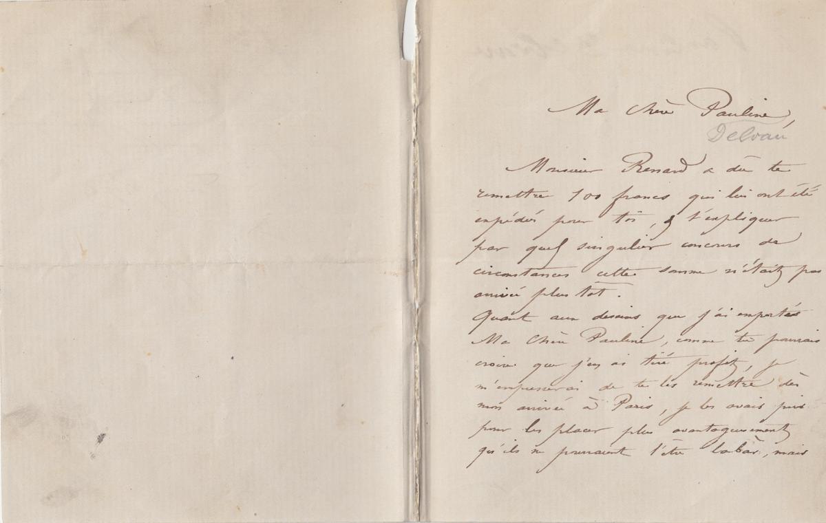 Illustration de la lettre