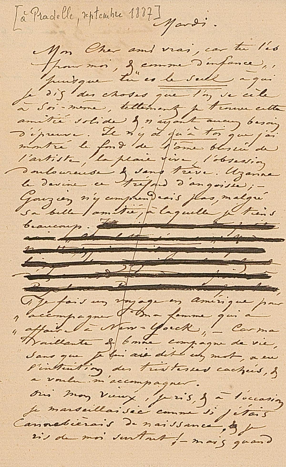 Illustration de la lettre