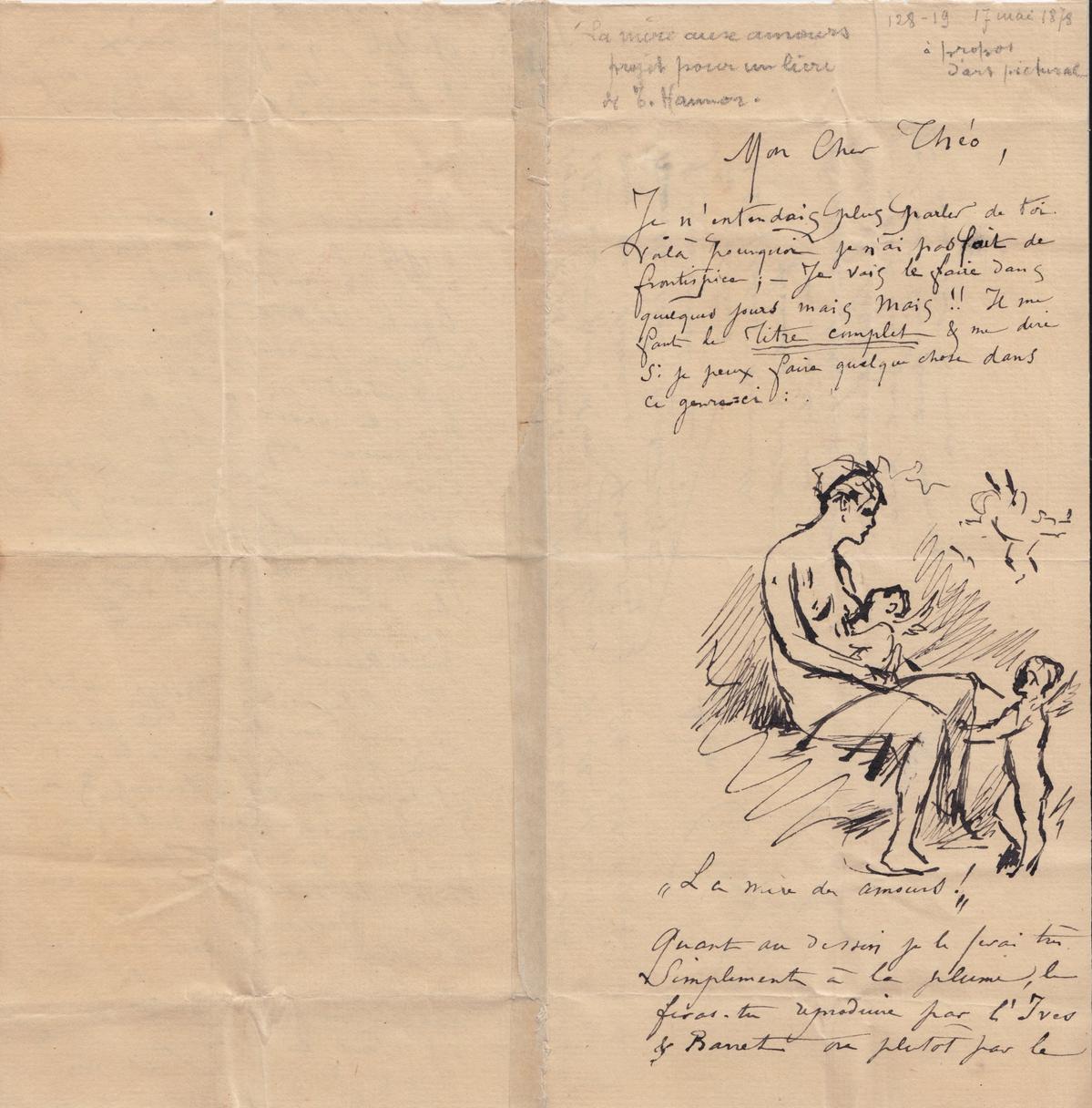 Illustration de la lettre