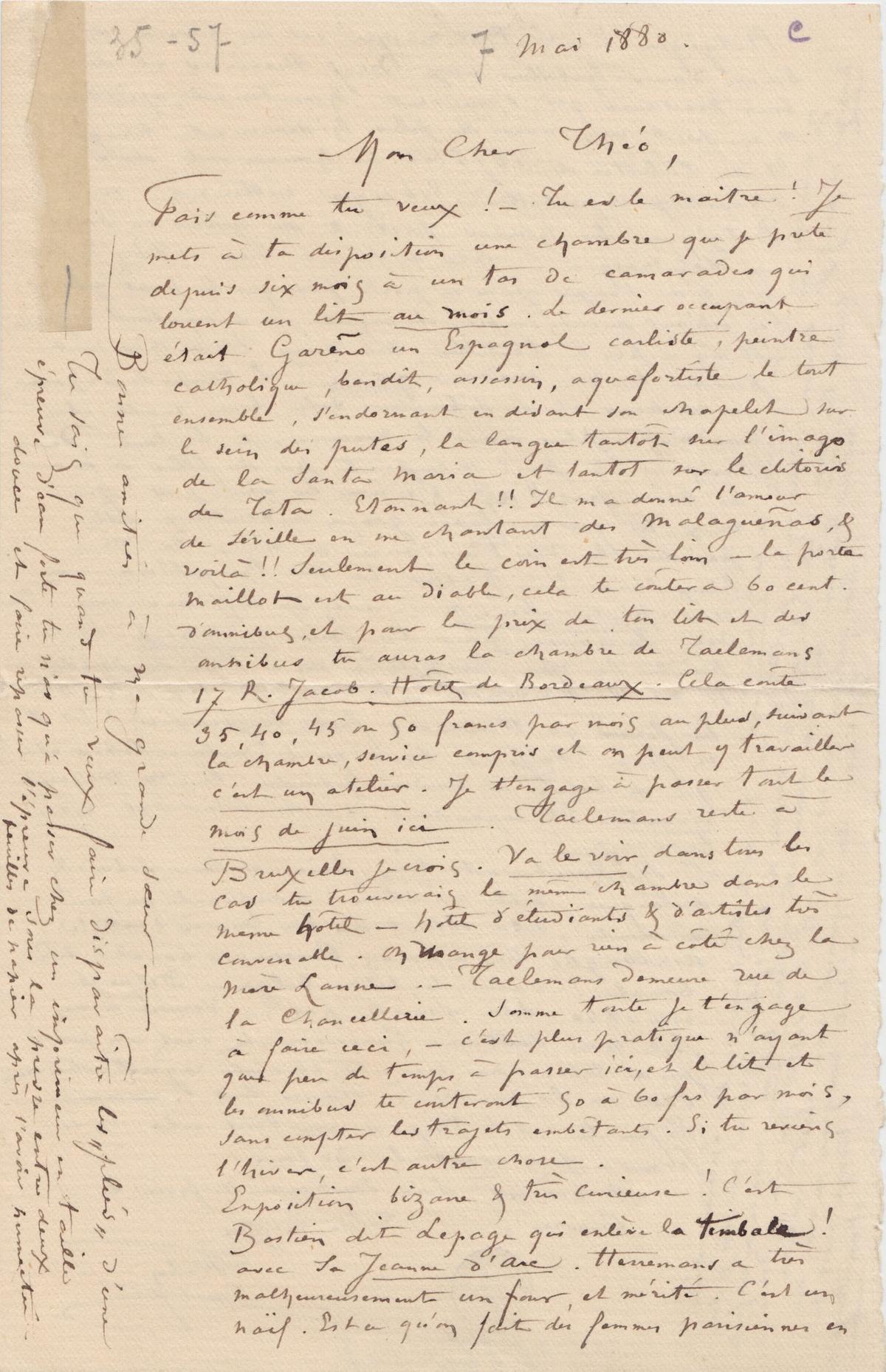 Illustration de la lettre