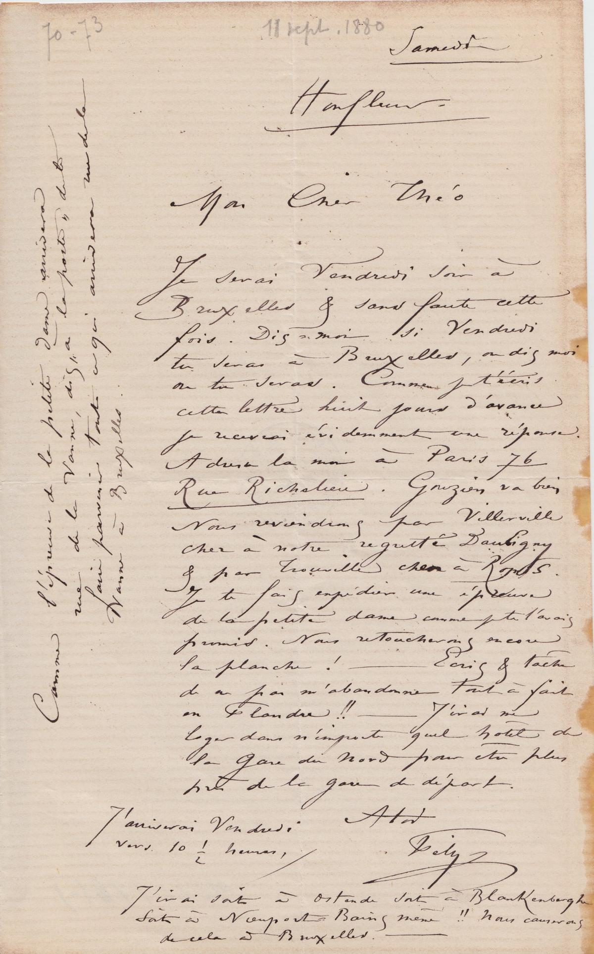 Illustration de la lettre