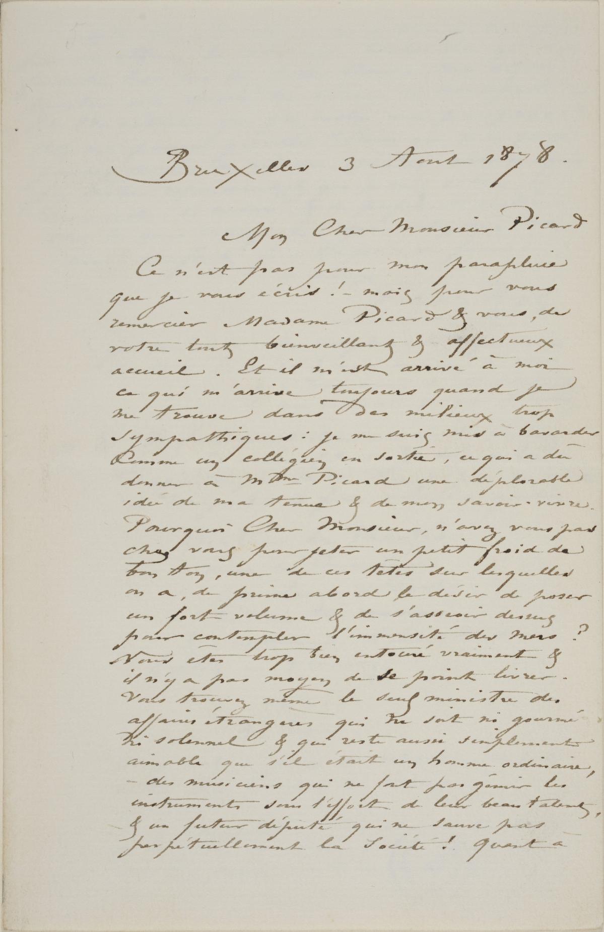 Illustration de la lettre