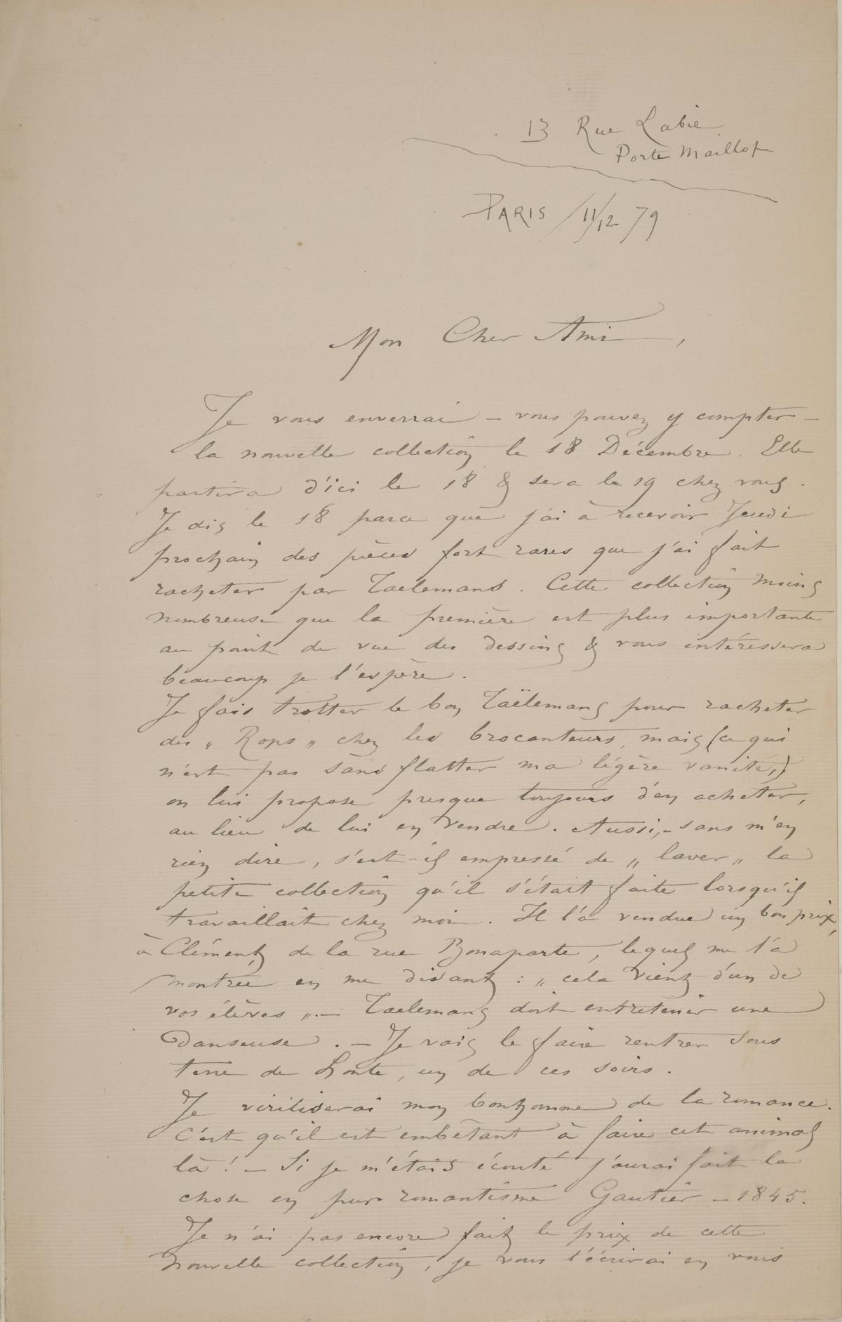 Illustration de la lettre