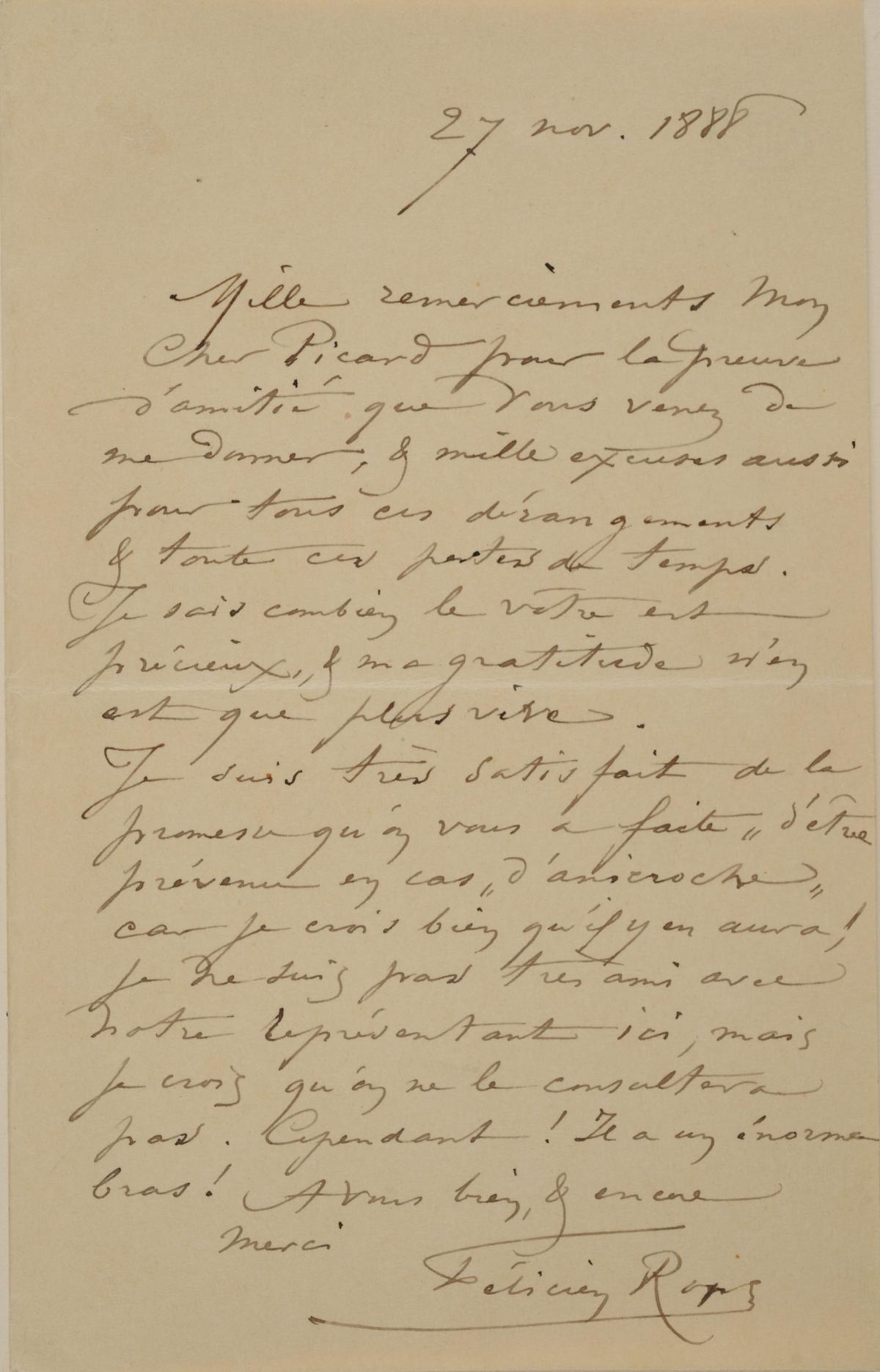 Illustration de la lettre