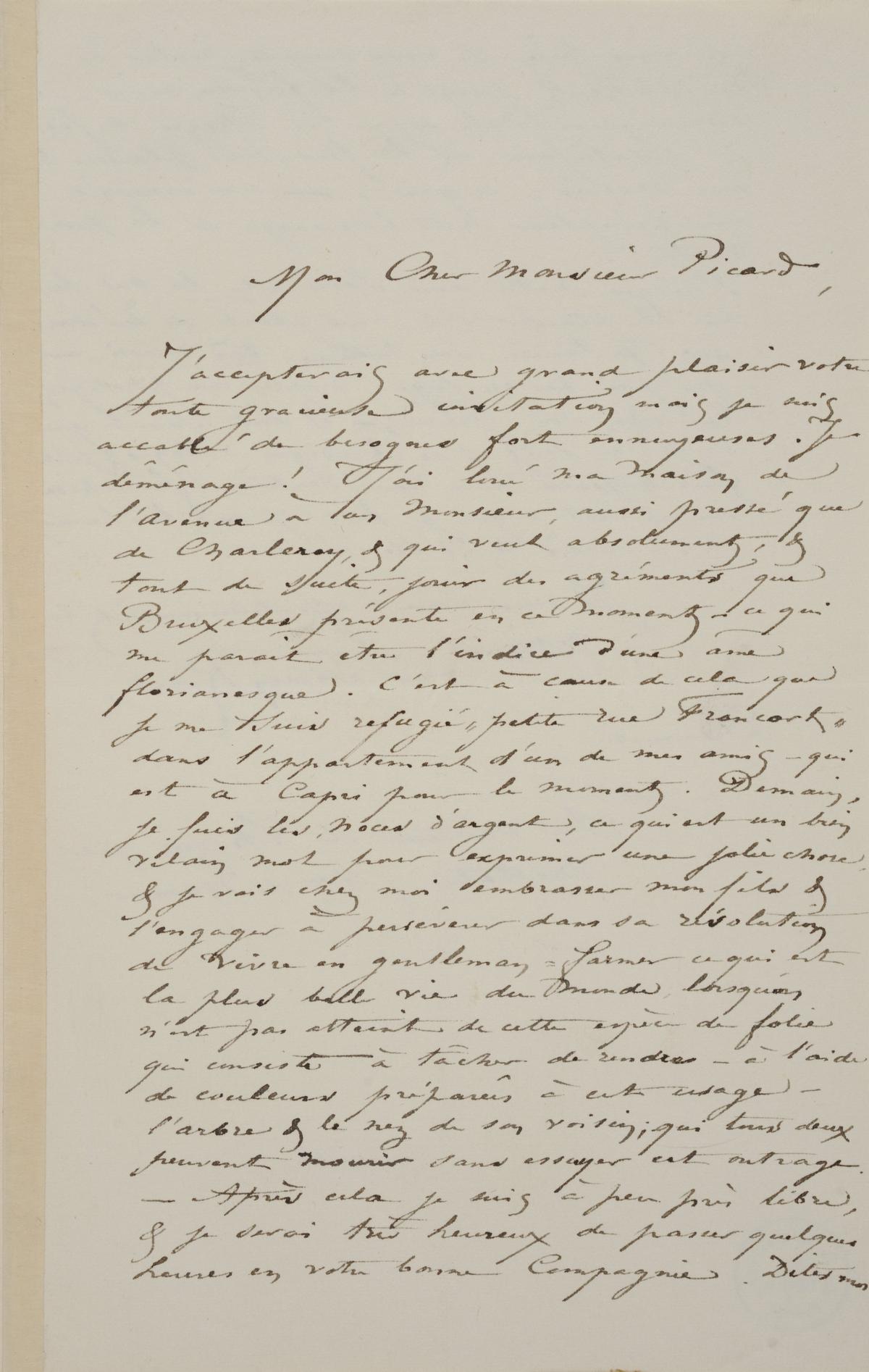 Illustration de la lettre