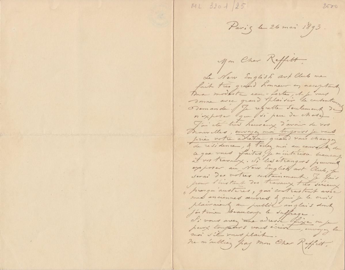 Illustration de la lettre