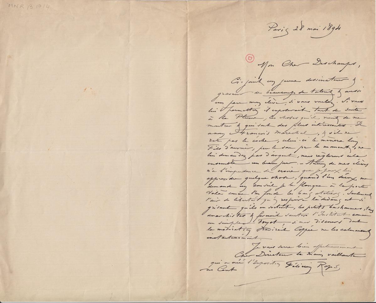 Illustration de la lettre