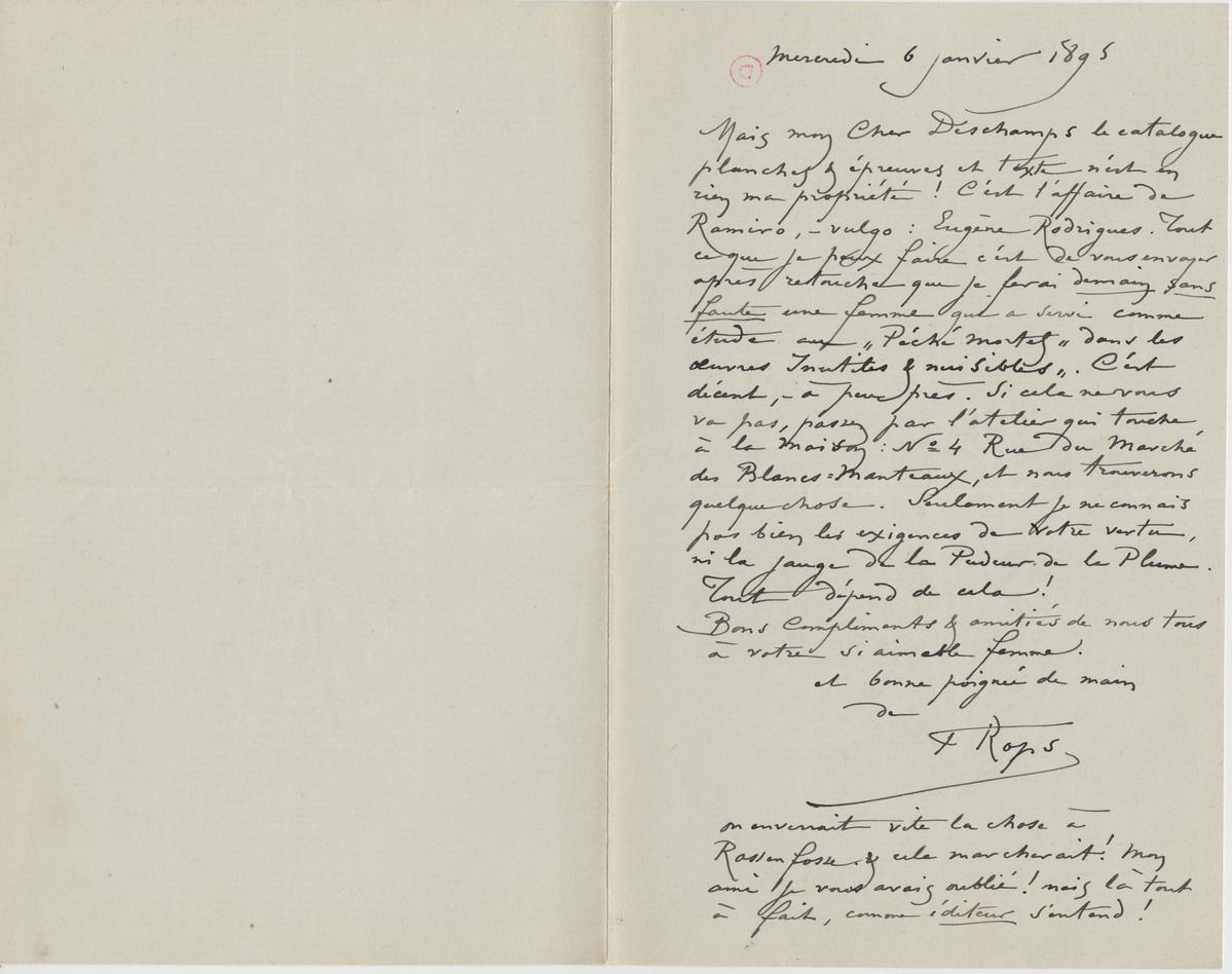 Illustration de la lettre