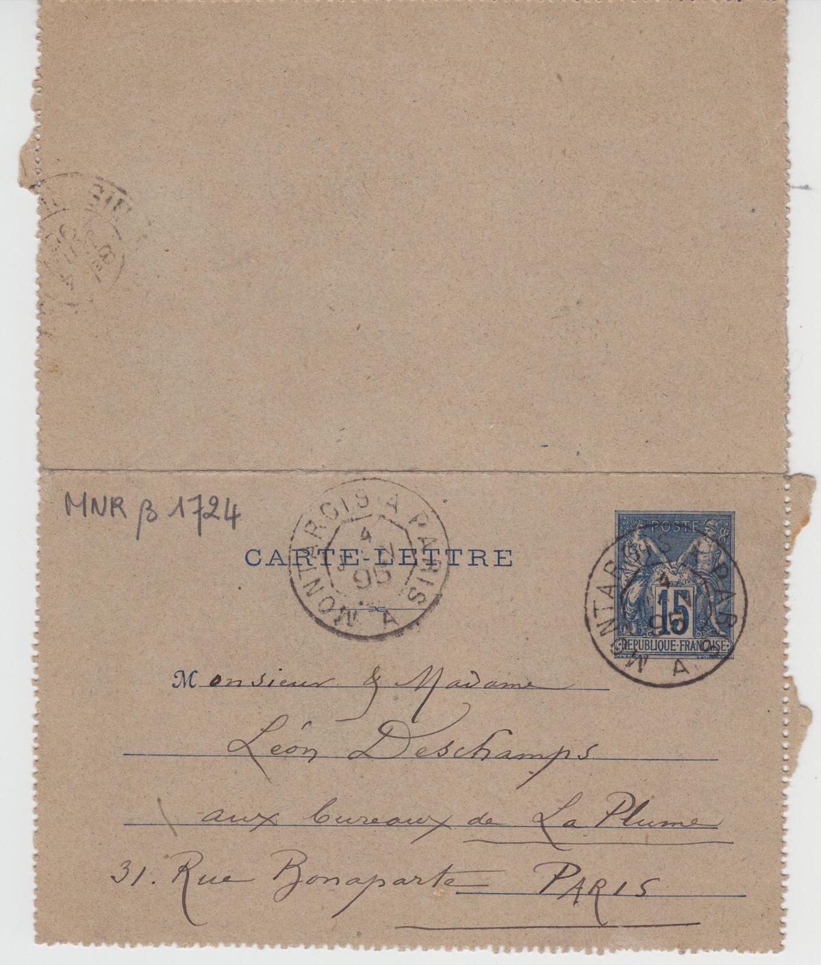 Illustration de la lettre