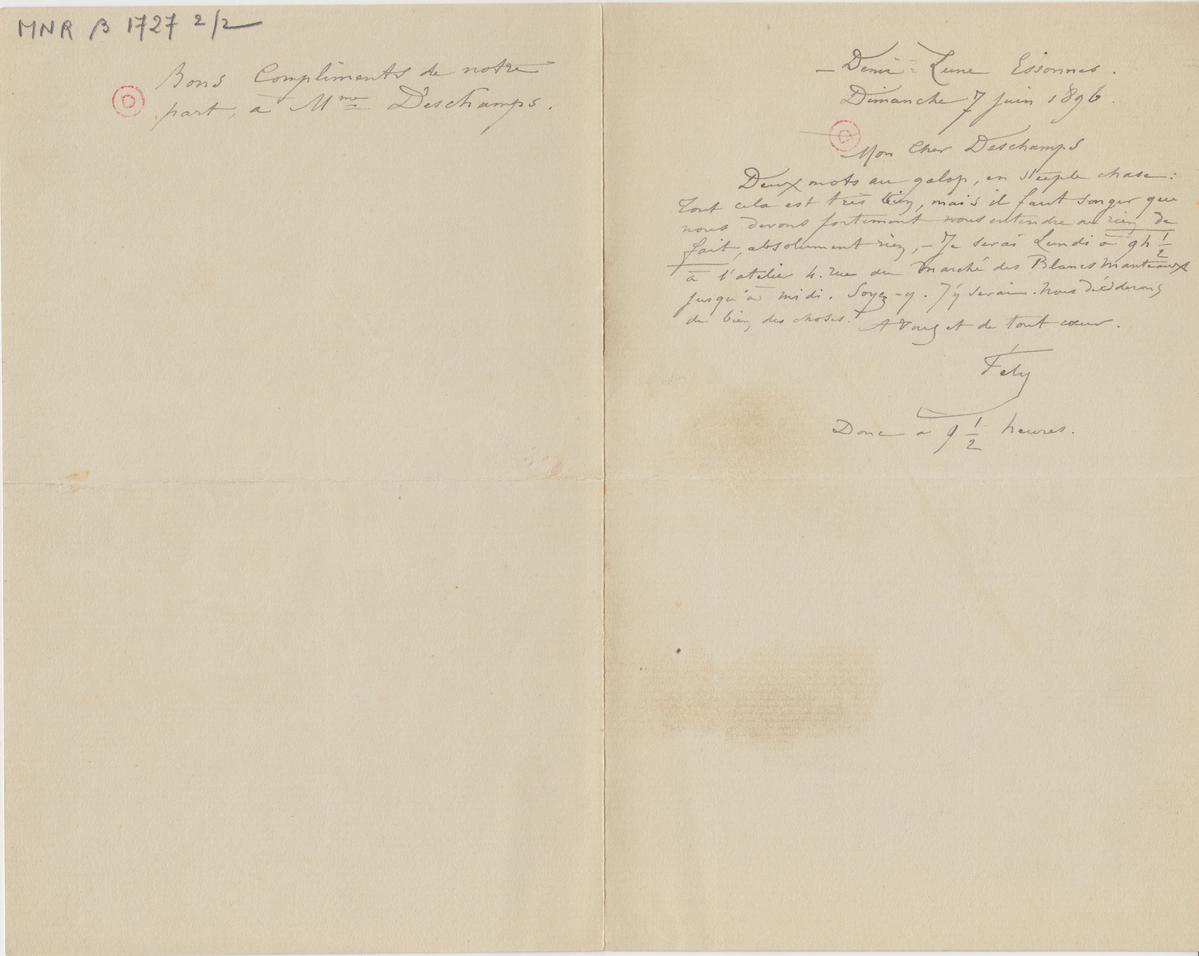 Illustration de la lettre