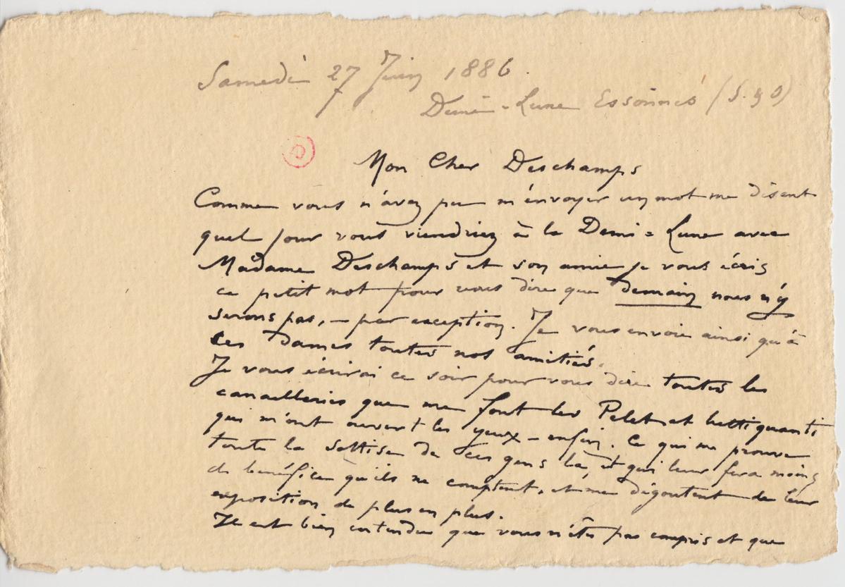 Illustration de la lettre