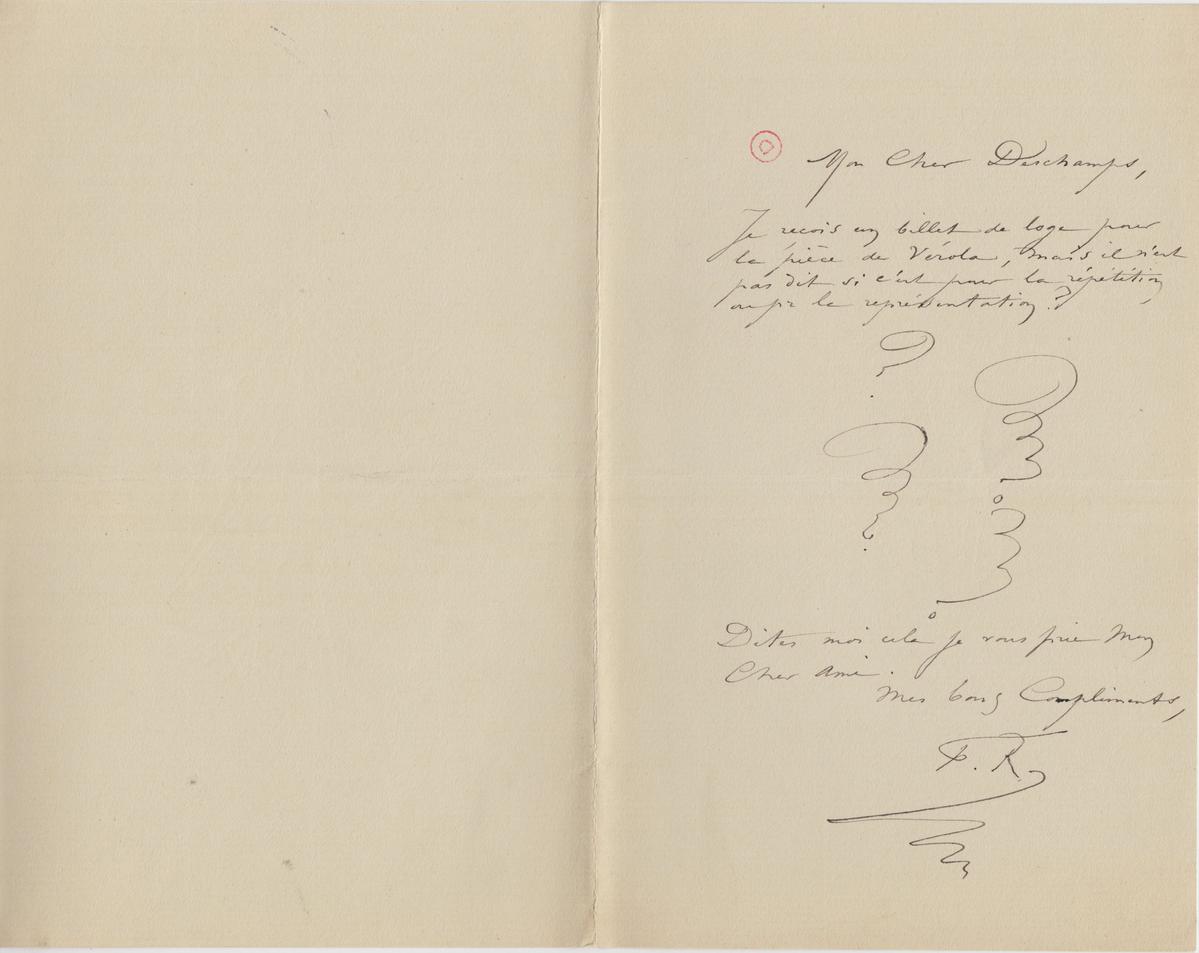 Illustration de la lettre