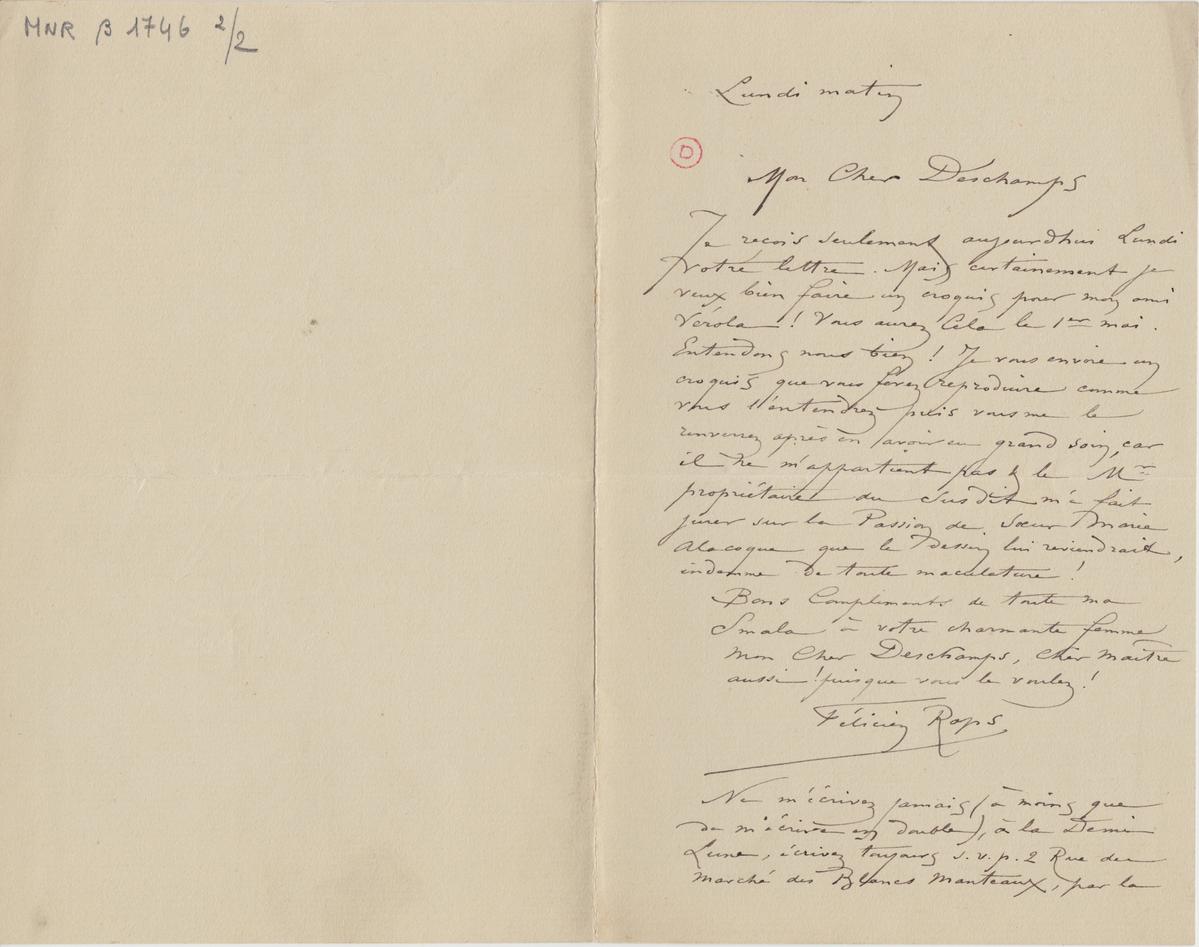 Illustration de la lettre