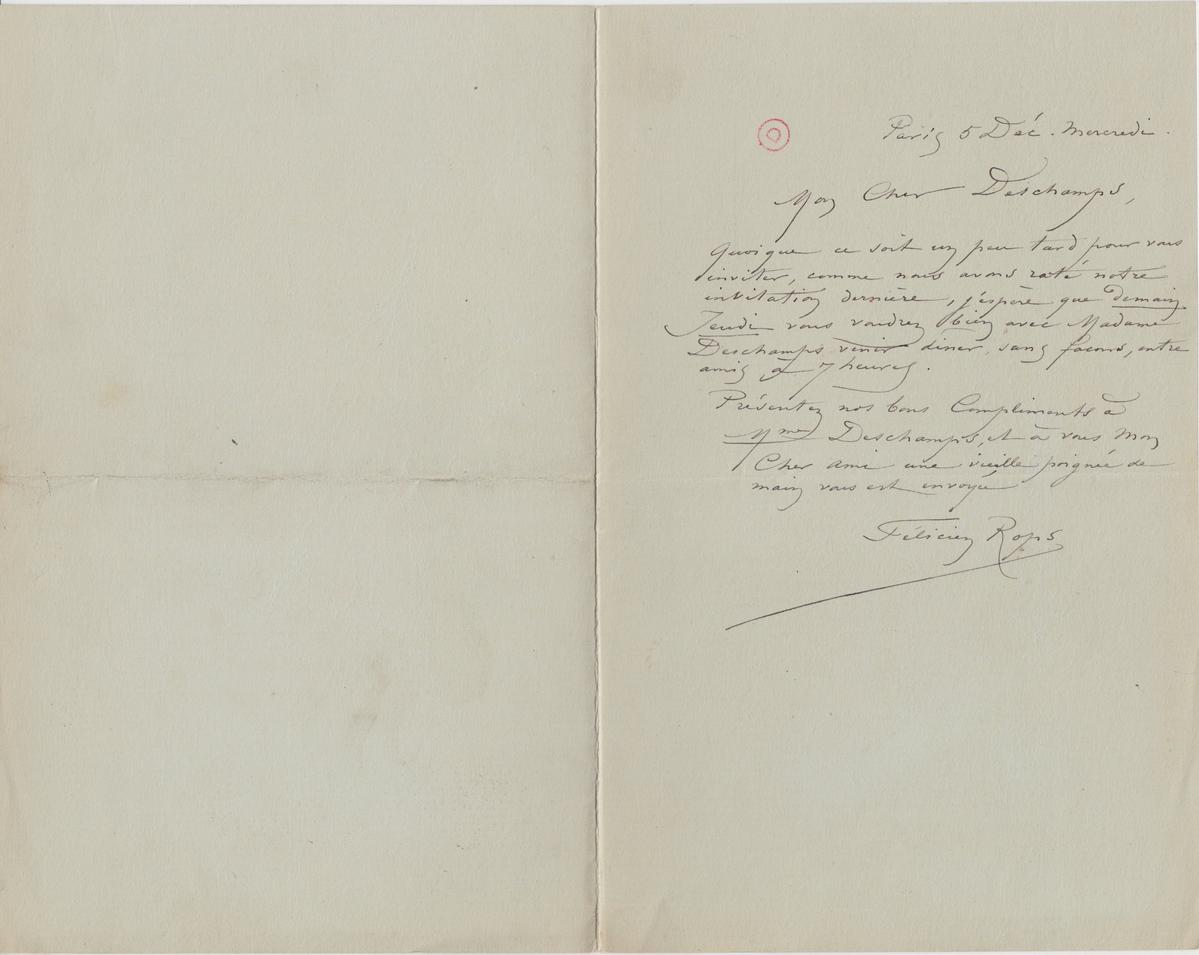 Illustration de la lettre