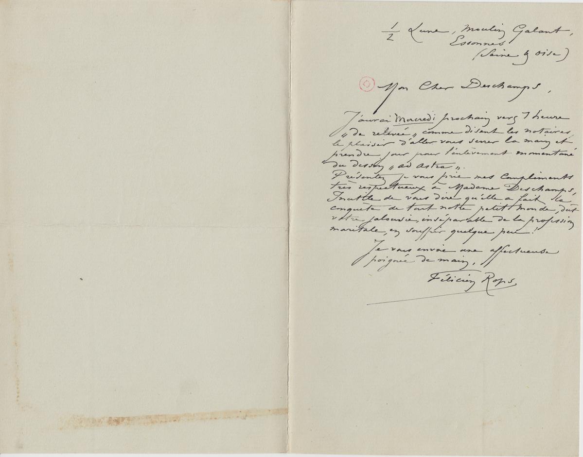 Illustration de la lettre