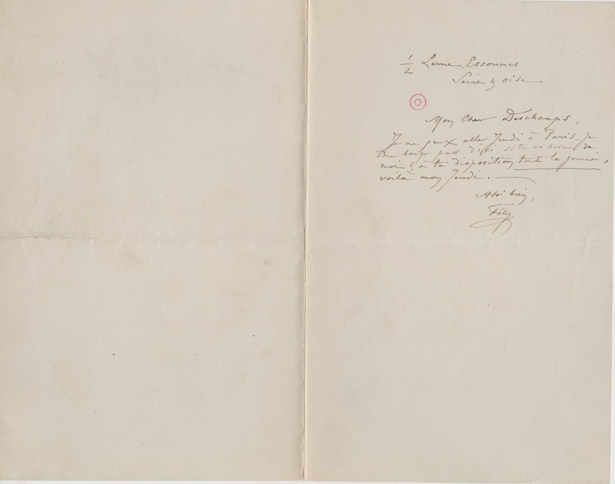 Illustration de la lettre