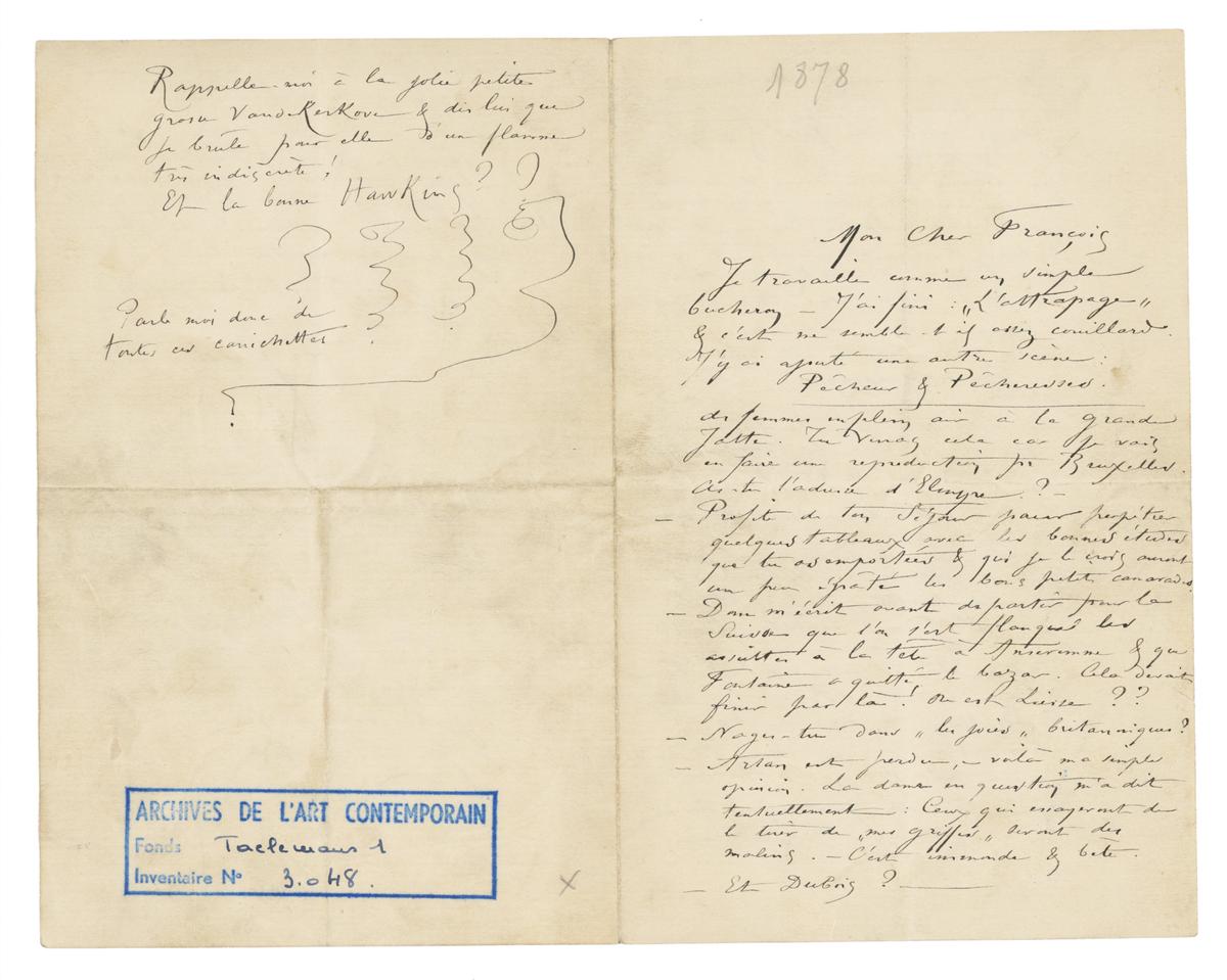 Illustration de la lettre