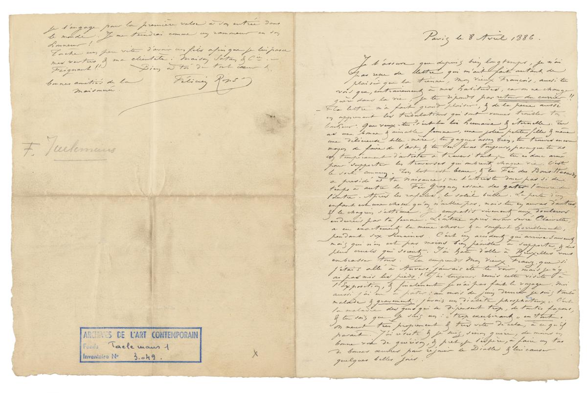 Illustration de la lettre