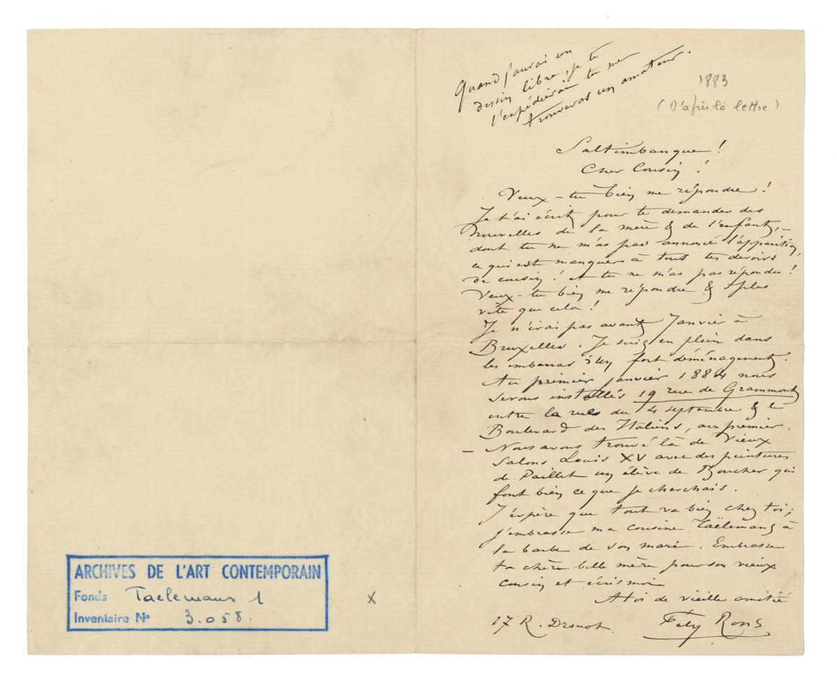 Illustration de la lettre