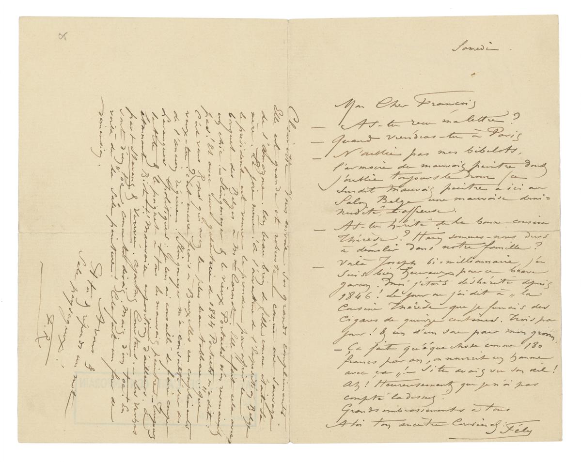 Illustration de la lettre