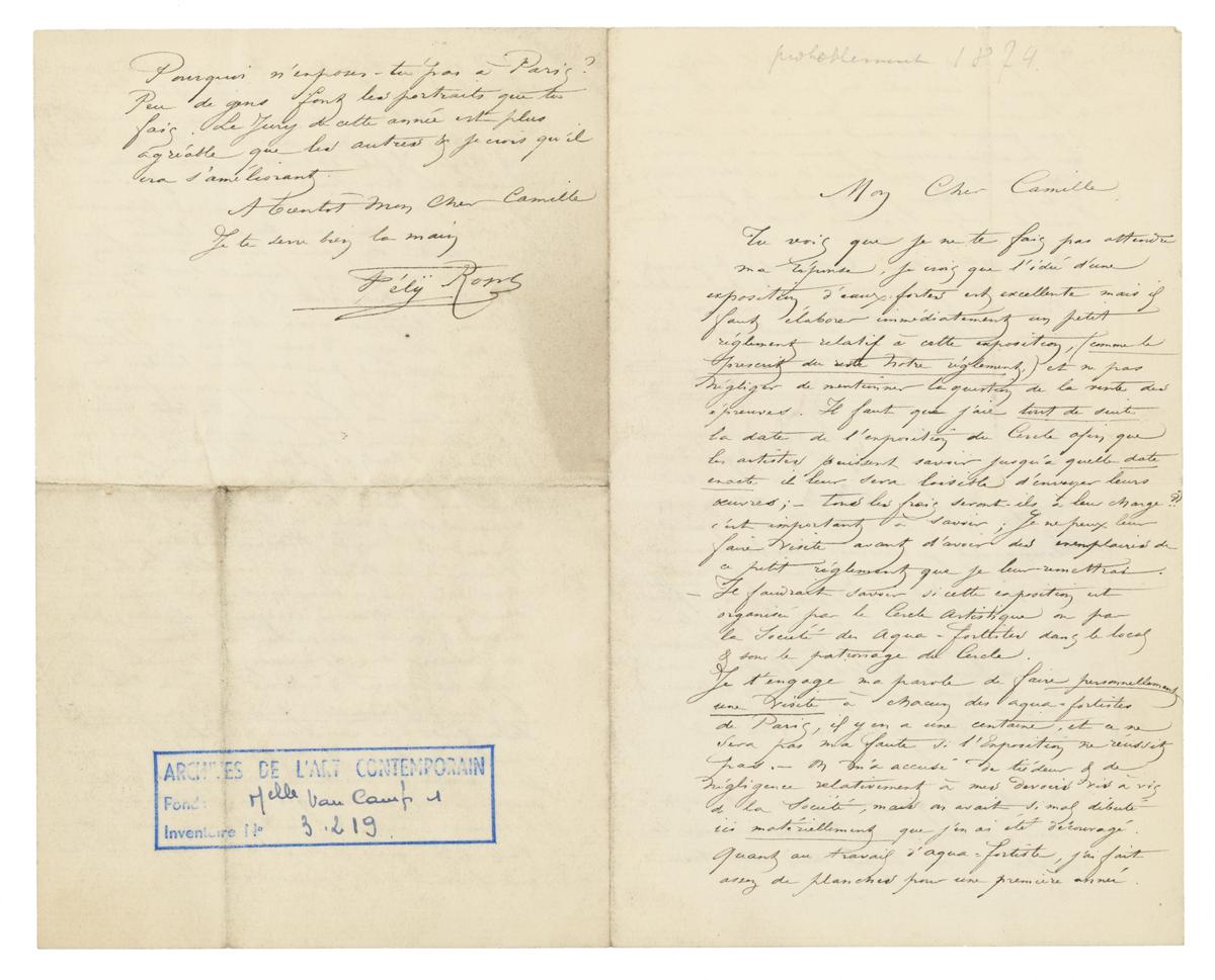 Illustration de la lettre