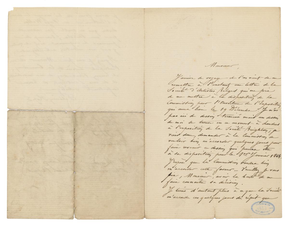 Illustration de la lettre