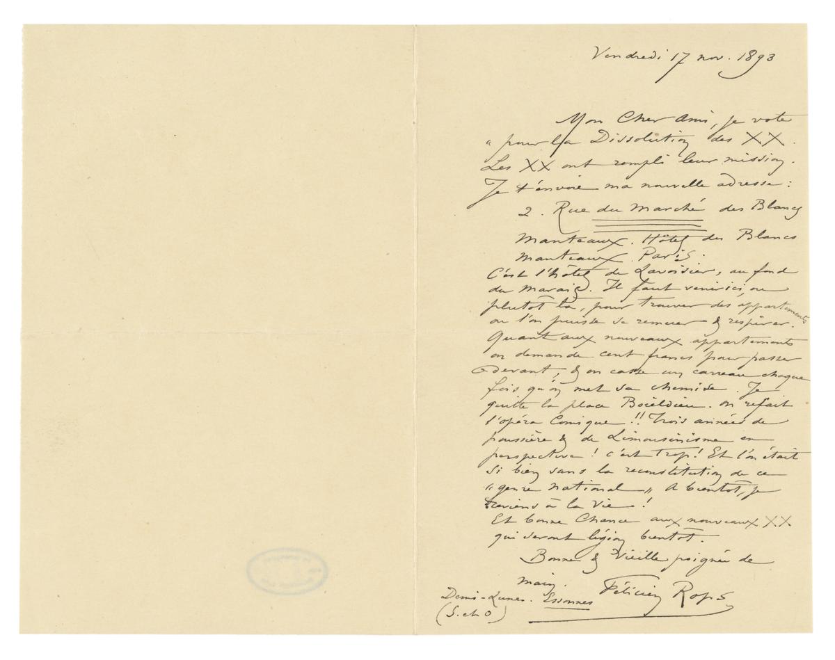 Illustration de la lettre