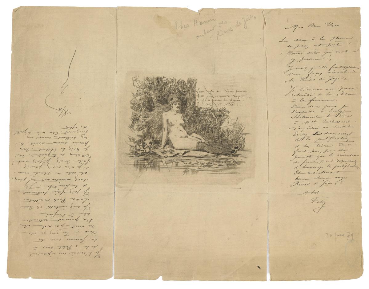 Illustration de la lettre