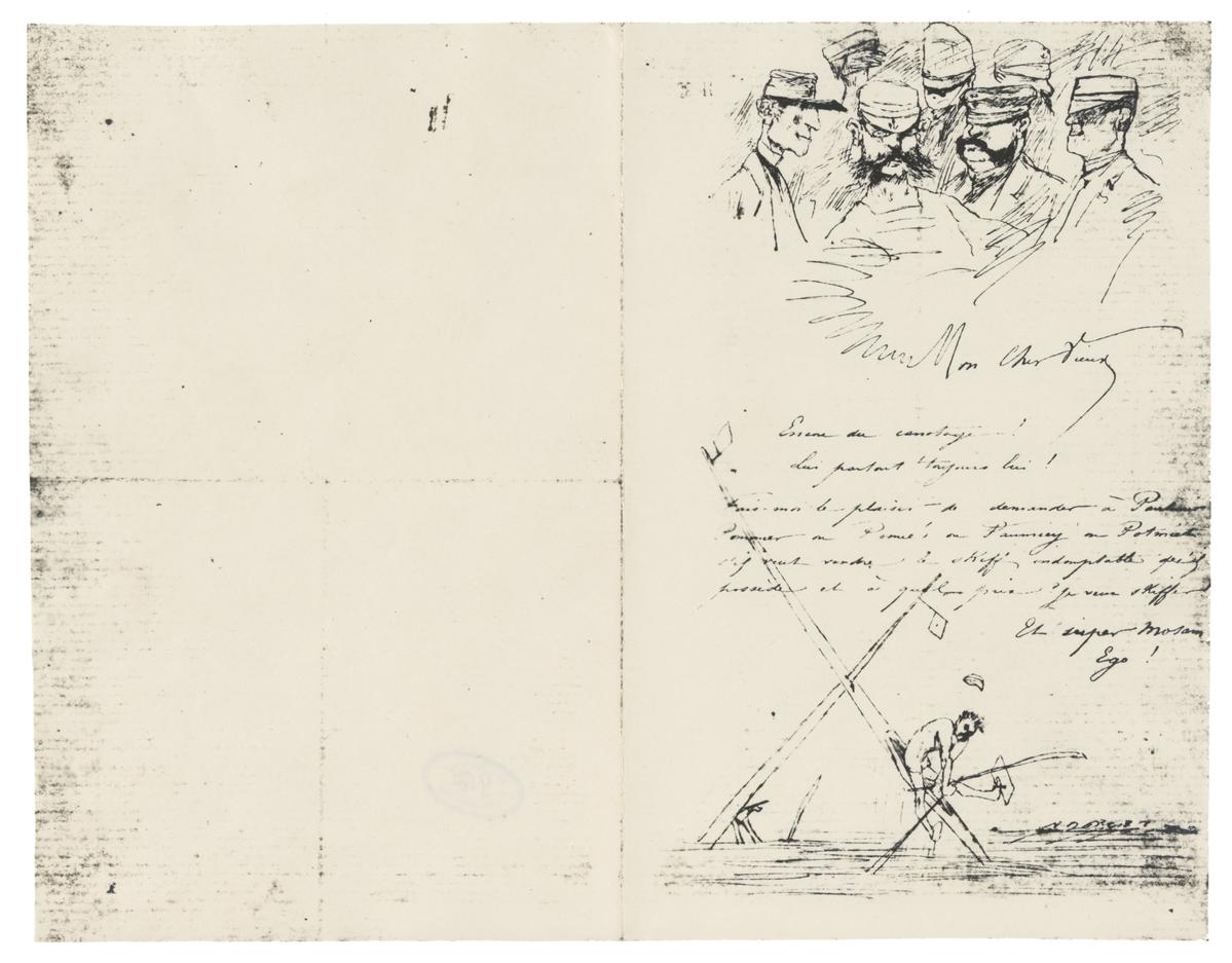 Illustration de la lettre