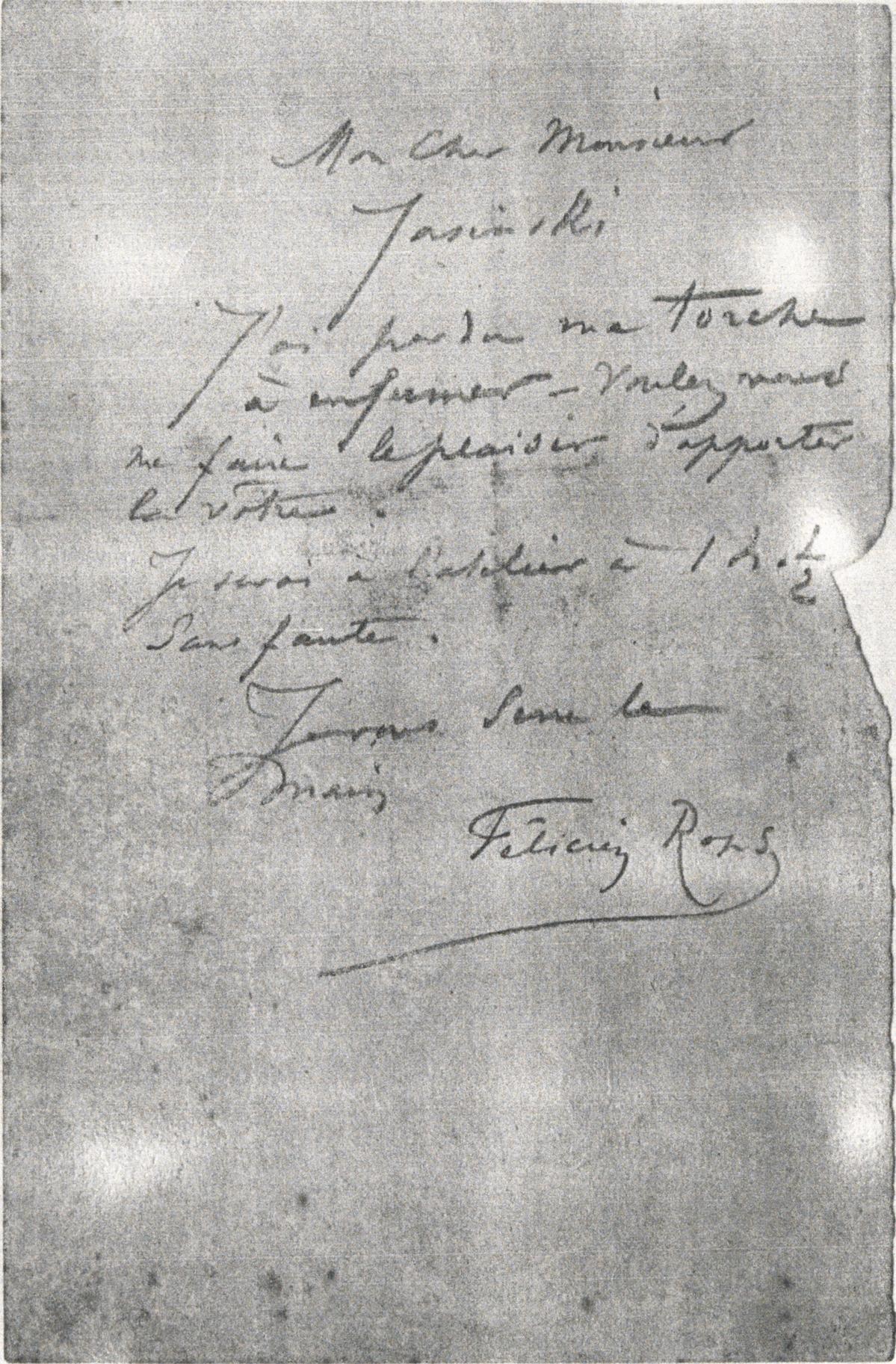 Illustration de la lettre