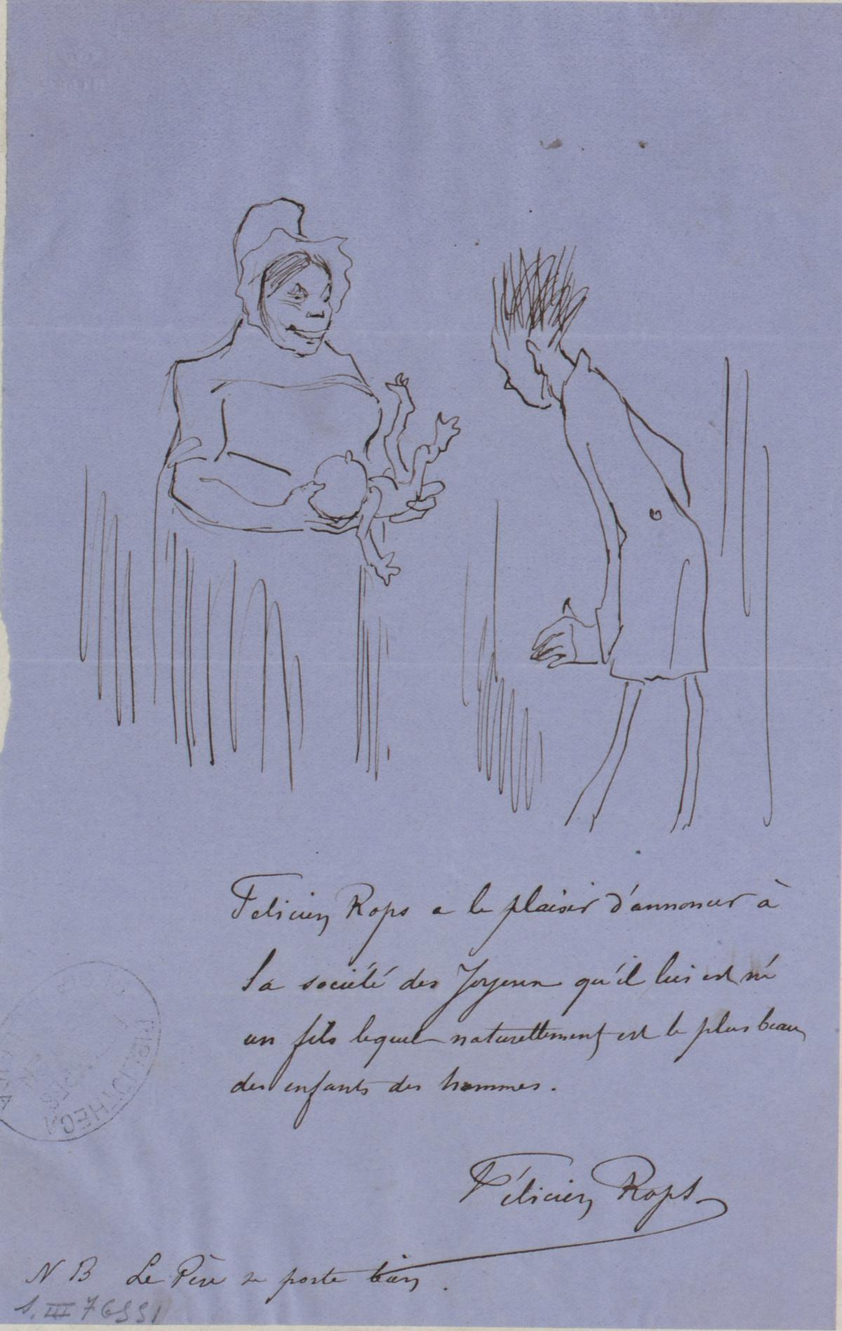 Illustration de la lettre