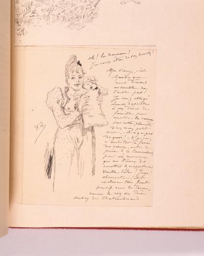 Lettre de Félicien Rops à [Henri] [Liesse]. s.l., 0000/00/00. Collection privée, CPE/2