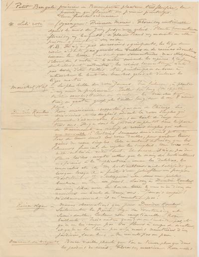 Lettre de Félicien Rops à [Armand] Rassenfosse. s.l., 1891/12/29. Bruxelles, Bibliothèque royale de Belgique, II/6957/19/76