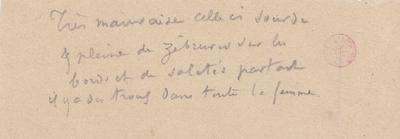 Lettre de Félicien Rops à [Léon?] [Evely?]. s.l., 0000/00/00. Bruxelles, Bibliothèque royale de Belgique, III/215/5/52